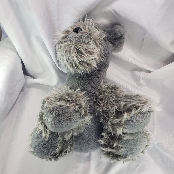 Walgreens Gray Schnauzer Dog Plush Stuffed Animal 14 Inch Sitting 2019 - Picture 4 of 8